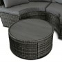 Набір садових меблів Mebel Elite California Garden Gray ME.CALIFORNIA/CP/RT/OGR/ZES