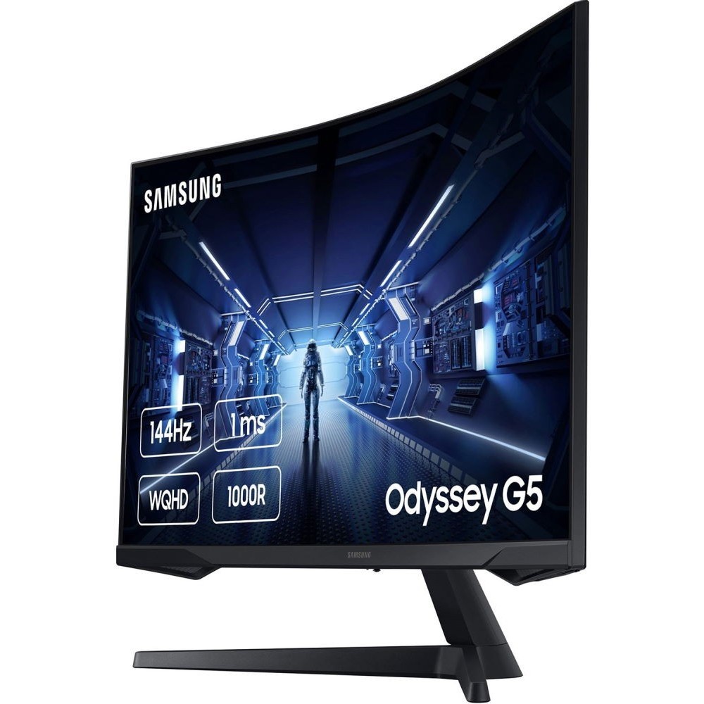 Монітор Samsung Odyssey G5 LC27G55T Black (LC27G55TQ) (LC27G55TQBUXEN)