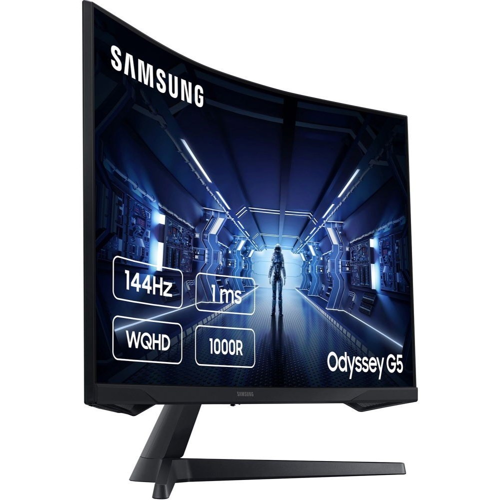 Монітор Samsung Odyssey G5 LC27G55T Black (LC27G55TQ) (LC27G55TQBUXEN)