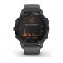 Смарт-годинник Garmin Fenix ​​6 Pro Solar Edition Black With Gray Band (010-02410-11/10)