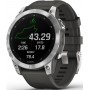 Смарт-годинник Garmin Fenix 7 Silver with Graphite Band (010-02540-00/01)
