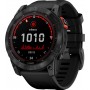 Смарт-годинник Garmin Fenix ​​7X Solar Slate Gray with Black Band (010-02541-00/01/0A)