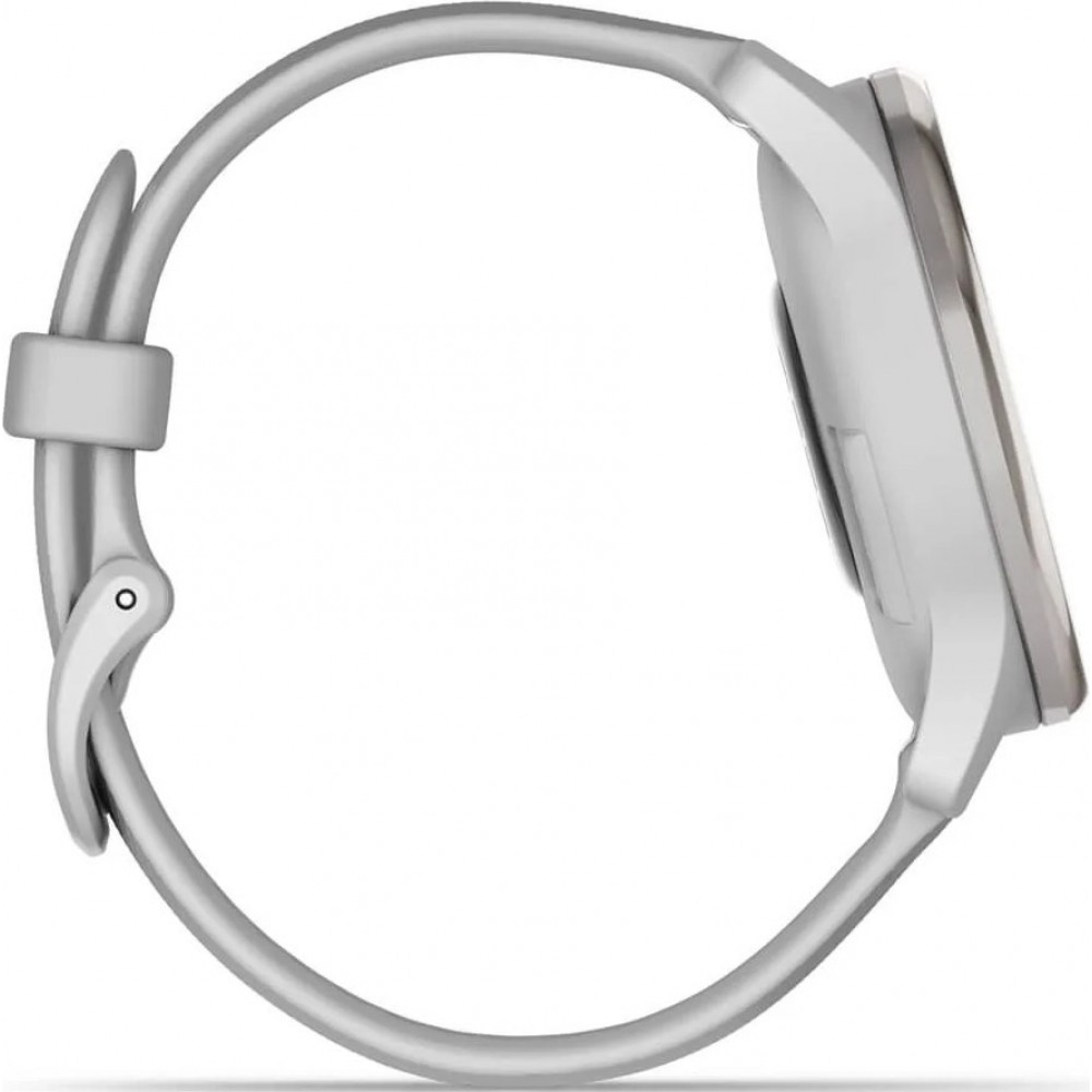 Смарт-годинник Garmin Vivomove Trend Silver S. Steel Bezel w. Mist Gray Case and S. Band (010-02665-03)