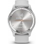 Смарт-годинник Garmin Vivomove Trend Silver S. Steel Bezel w. Mist Gray Case and S. Band (010-02665-03)