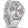 Смарт-годинник Garmin Vivomove Trend Silver S. Steel Bezel w. Mist Gray Case and S. Band (010-02665-03)