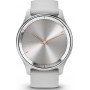 Смарт-годинник Garmin Vivomove Trend Silver S. Steel Bezel w. Mist Gray Case and S. Band (010-02665-03)