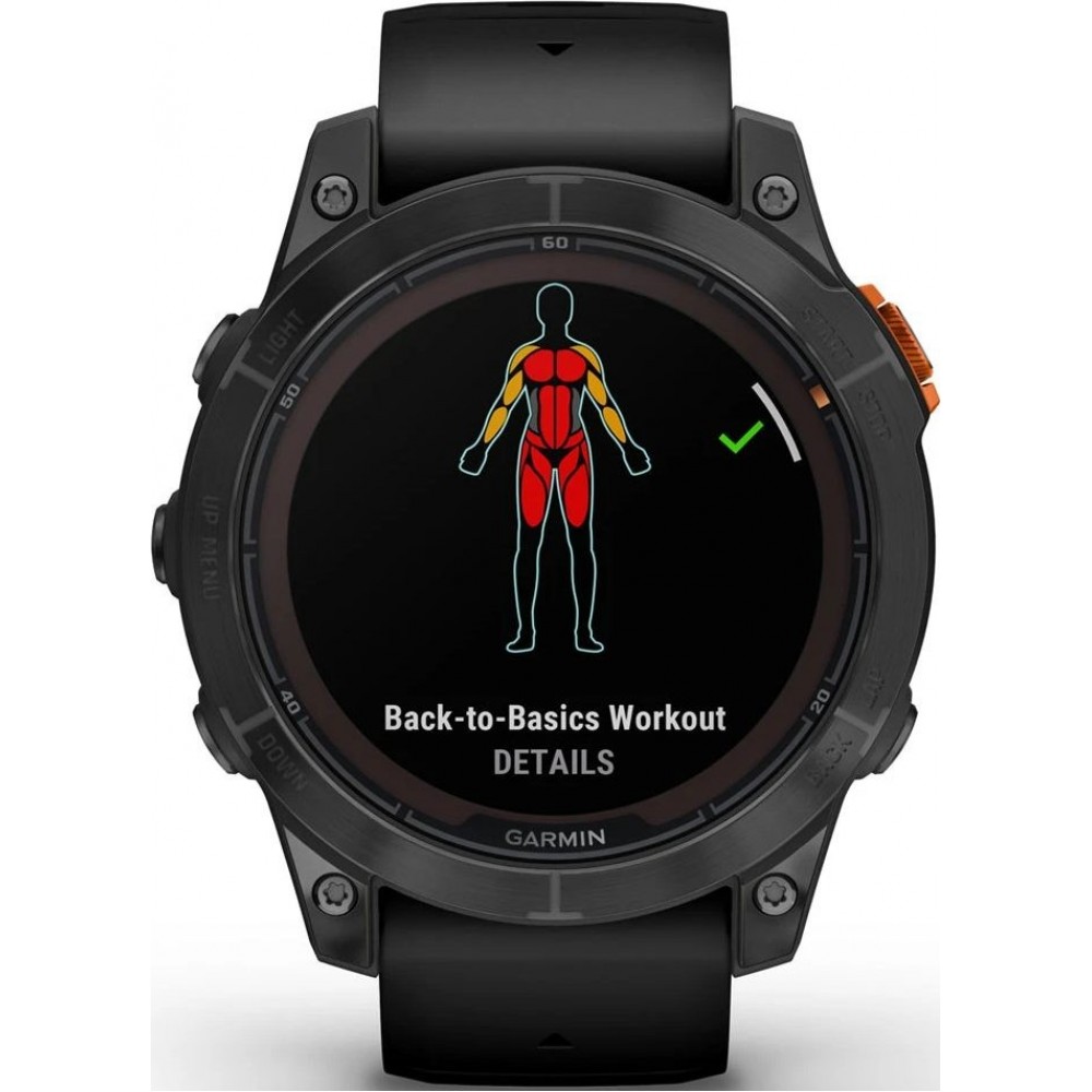 Смарт-годинник Garmin Fenix ​​7 Pro Solar Slate Gray w. Black Band (010-02777-00/01)