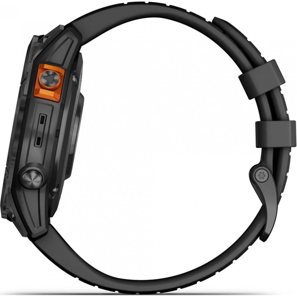 Смарт-годинник Garmin Fenix ​​7 Pro Solar Slate Gray w. Black Band (010-02777-00/01)