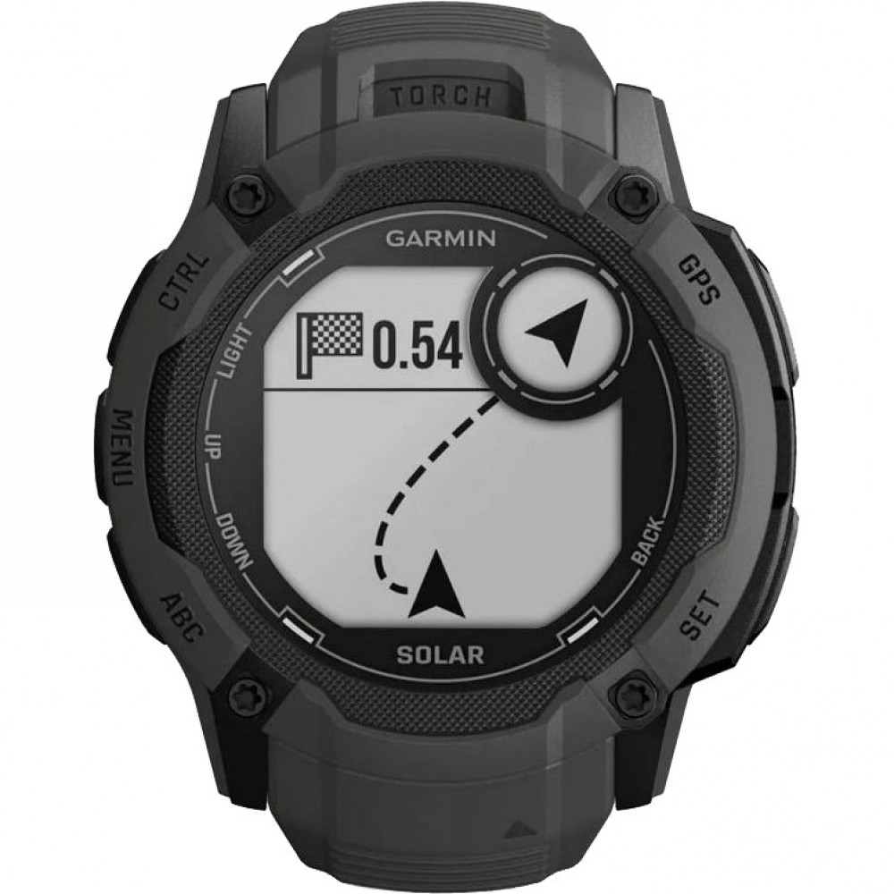 Смарт-годинник Garmin Instinct 2X Solar Graphite (010-02805-10/00/24)