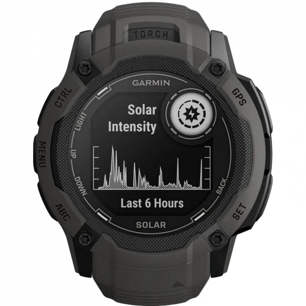 Смарт-годинник Garmin Instinct 2X Solar Graphite (010-02805-10/00/24)