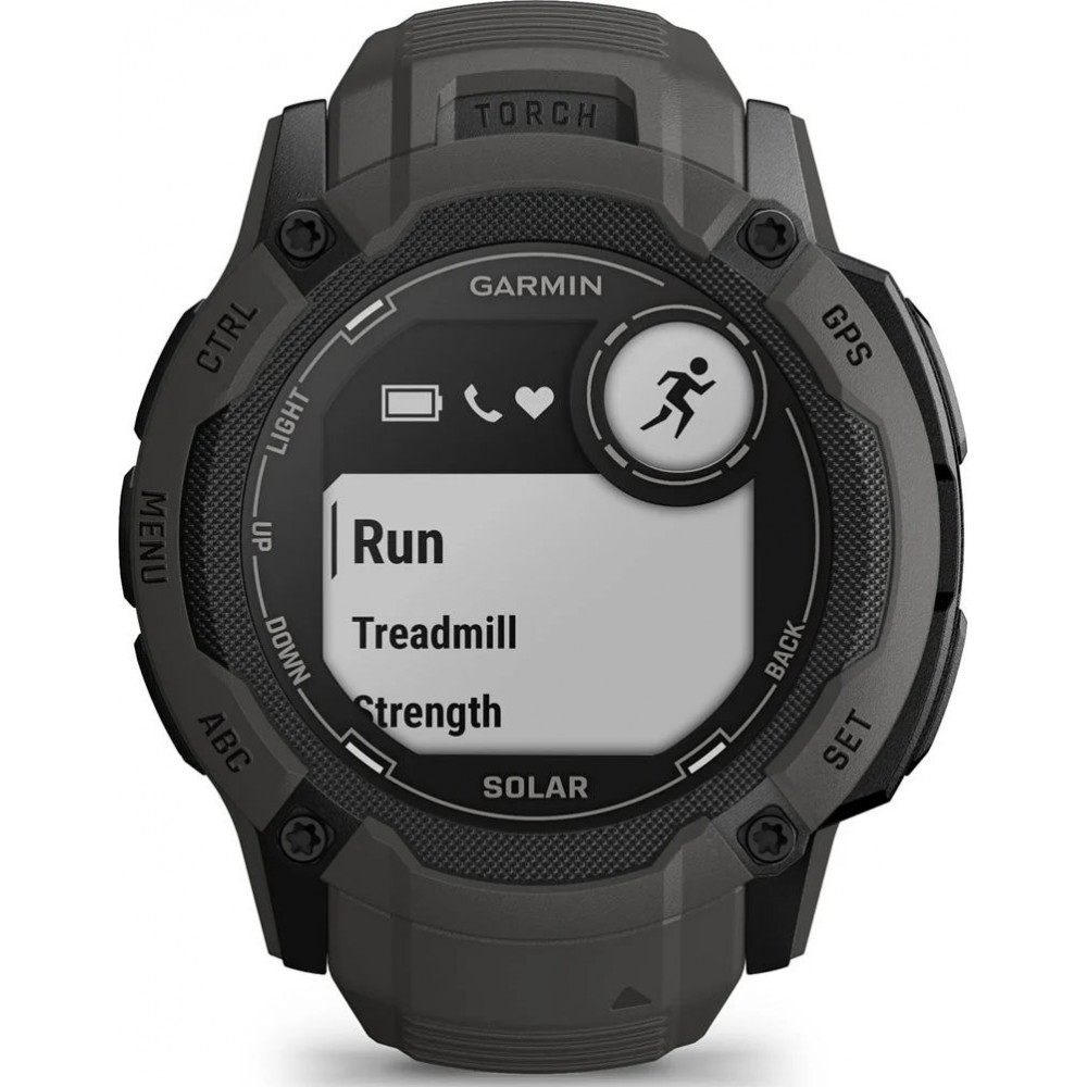 Смарт-годинник Garmin Instinct 2X Solar Graphite (010-02805-10/00/24)