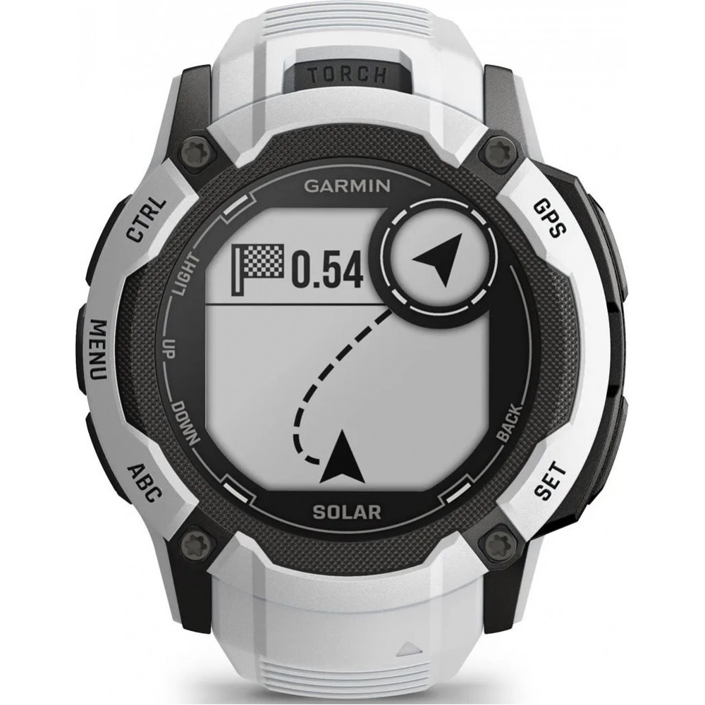 Смарт-годинник Garmin Instinct 2X Solar Whitestone (010-02805-14/04/44)