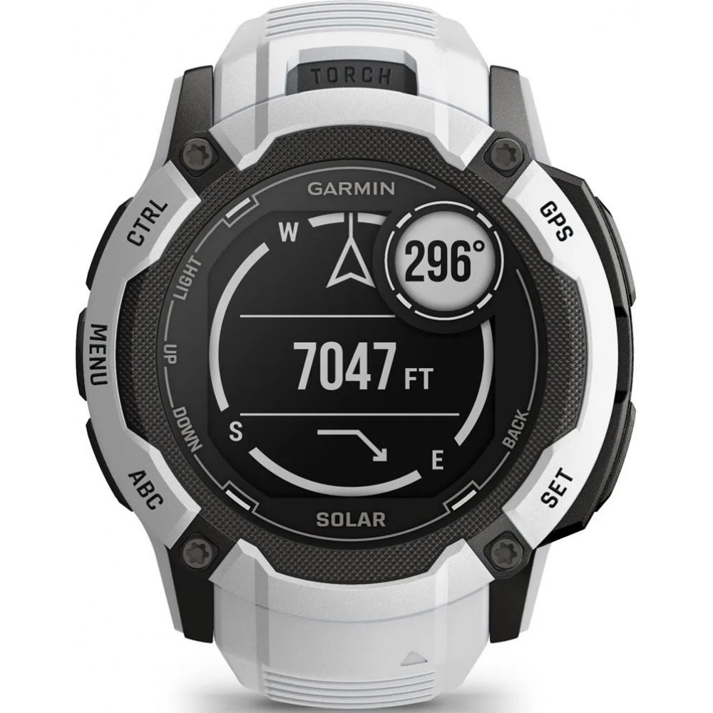 Смарт-годинник Garmin Instinct 2X Solar Whitestone (010-02805-14/04/44)