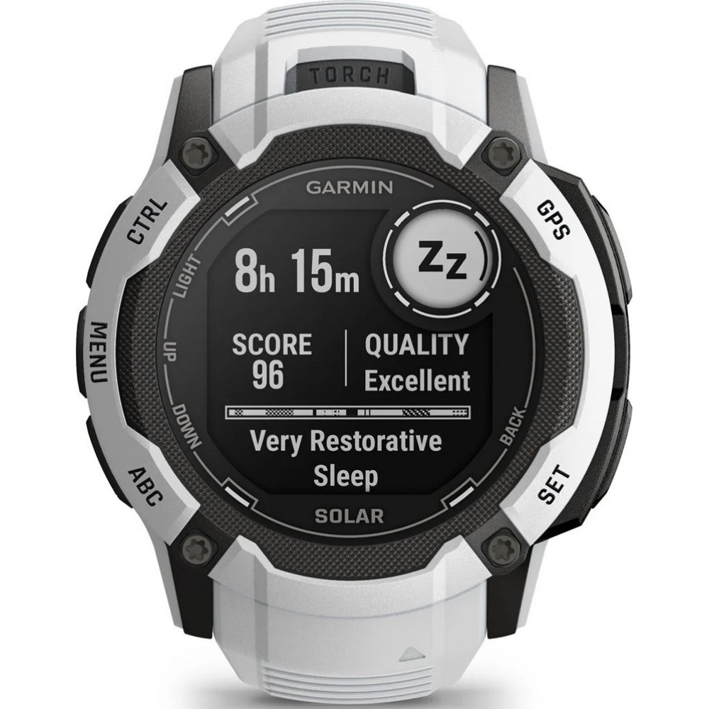 Смарт-годинник Garmin Instinct 2X Solar Whitestone (010-02805-14/04/44)