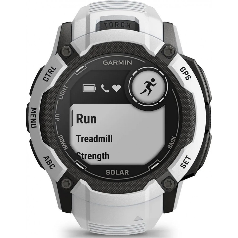 Смарт-годинник Garmin Instinct 2X Solar Whitestone (010-02805-14/04/44)