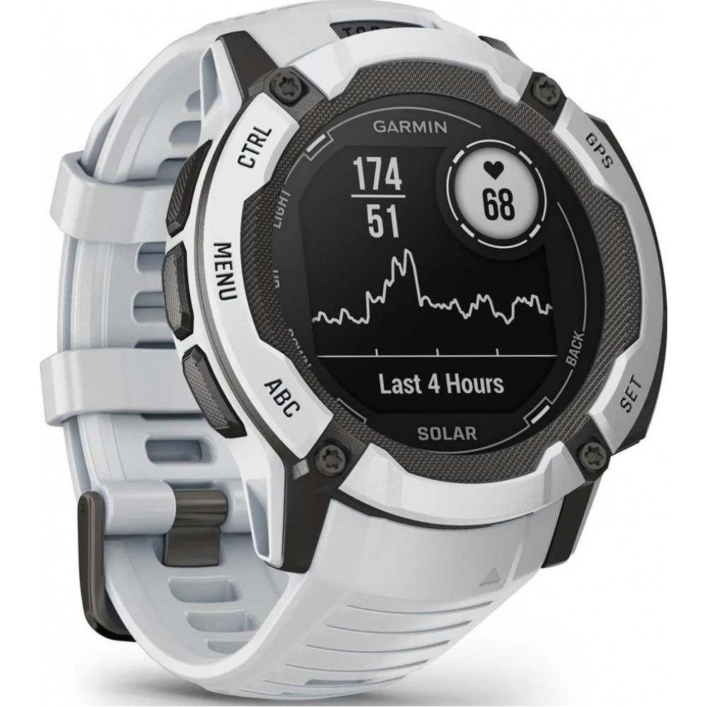 Смарт-годинник Garmin Instinct 2X Solar Whitestone (010-02805-14/04/44)