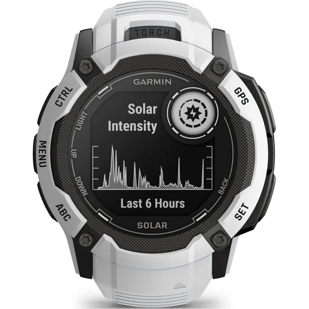 Смарт-годинник Garmin Instinct 2X Solar Whitestone (010-02805-14/04/44)