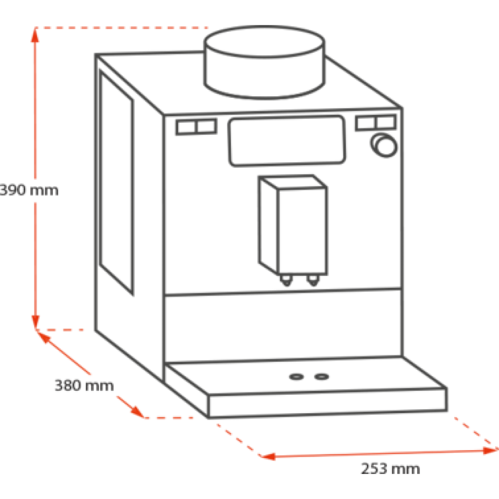 Кофемашина автоматична Melitta CAFFEO Passione OT Silver F53 / 1-101