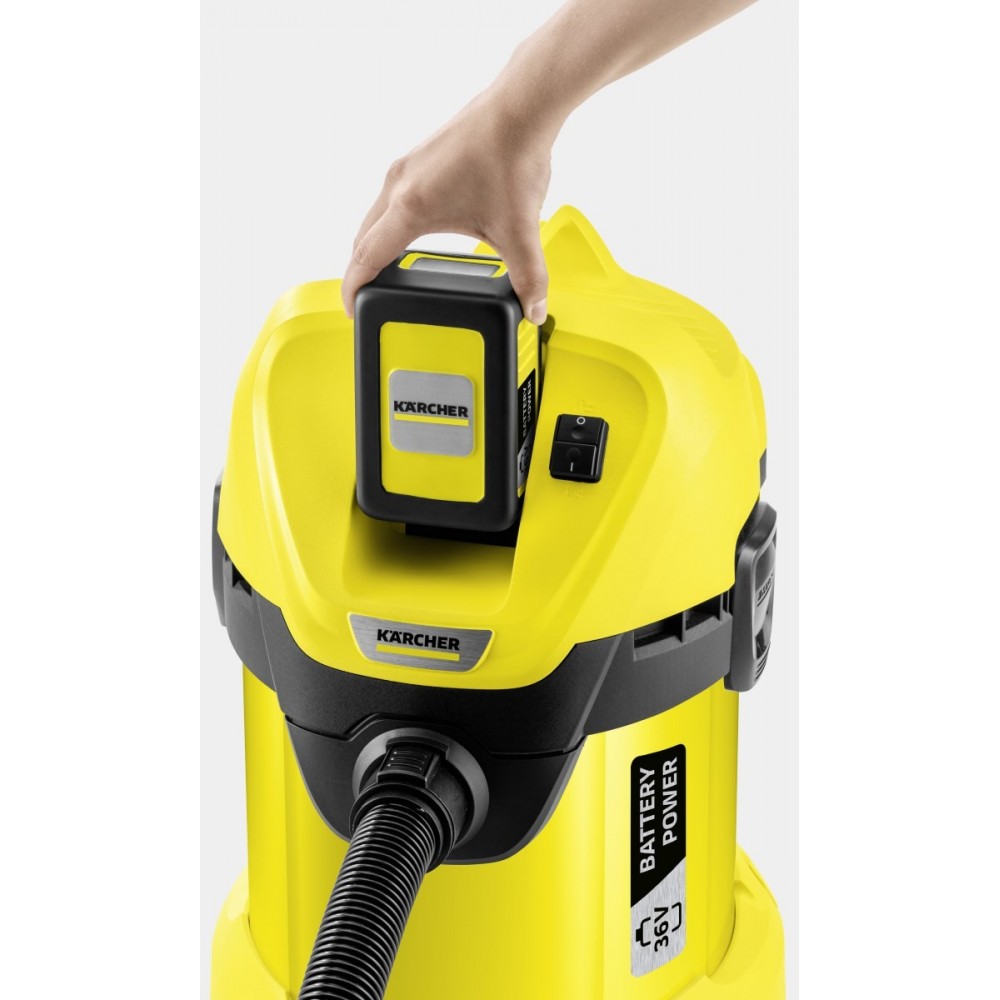 Професійний пилосос Karcher WD 3 Battery (1.629-910.0)