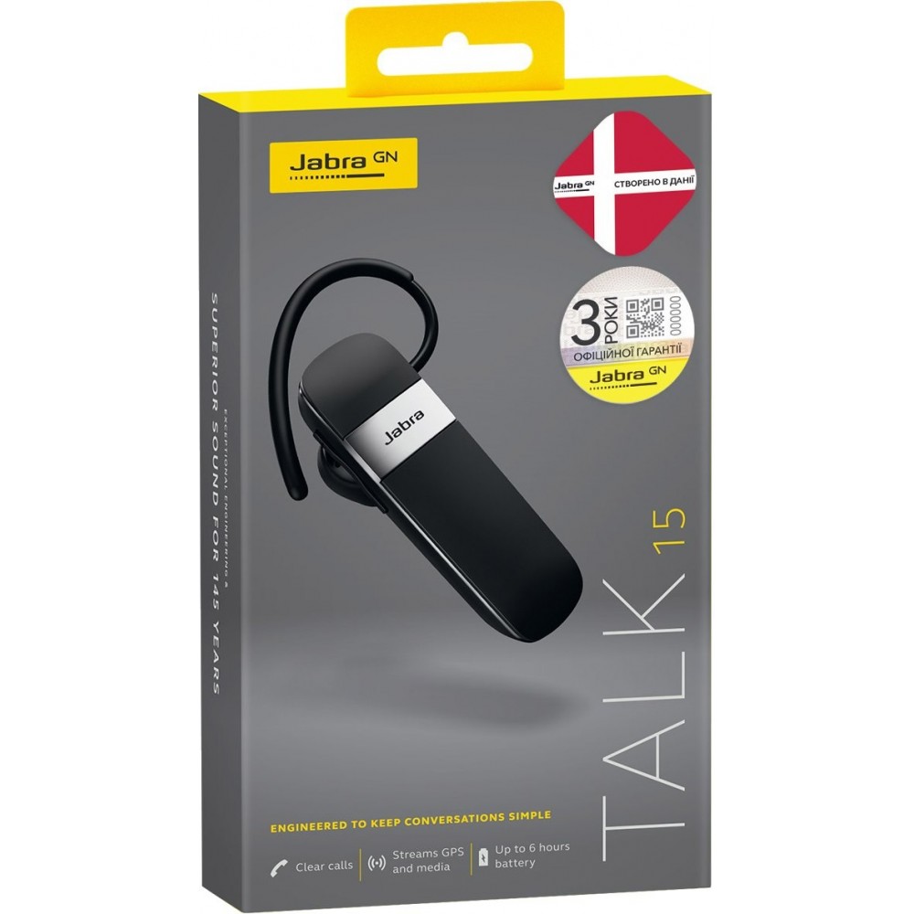 Bluetooth-гарнітура JABRA Talk 15 SE (100-92200901)