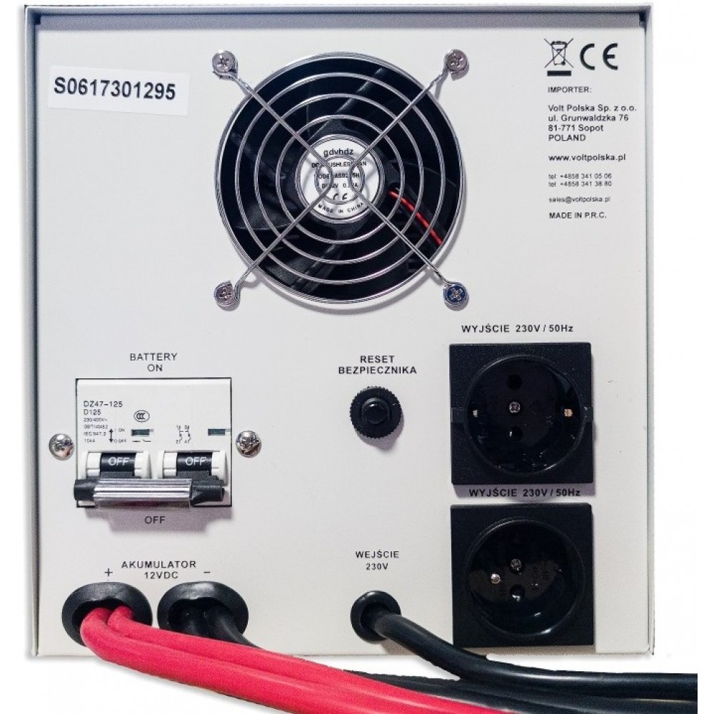 ДБЖ Volt Polska SINUS PRO 2200 E 12/230V 1600/2200W (3SP092212E)