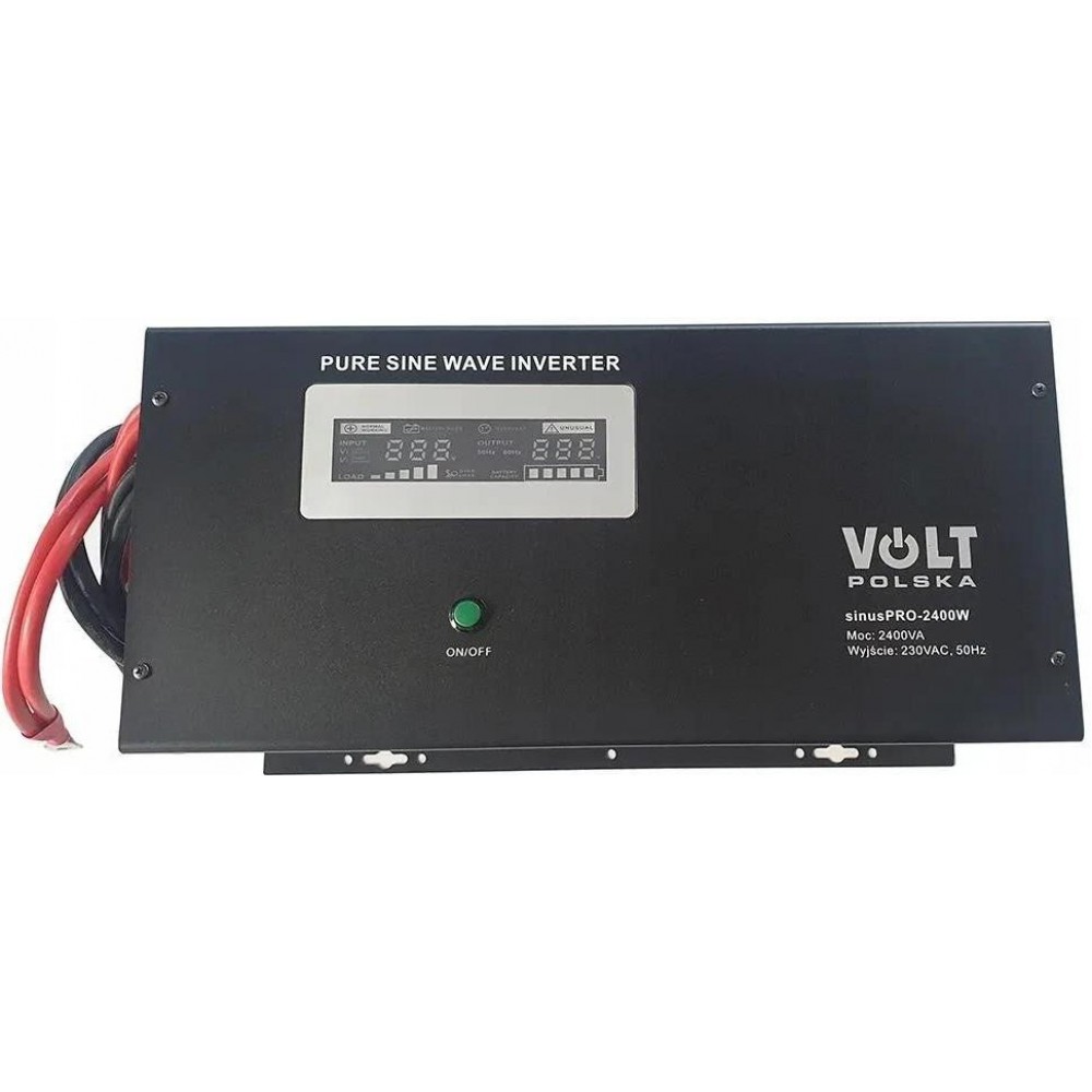 Гібридний ДБЖ/інвертор Volt Polska SINUS PRO 2400 W 12/230V 1600/2400W (3SP240012W)