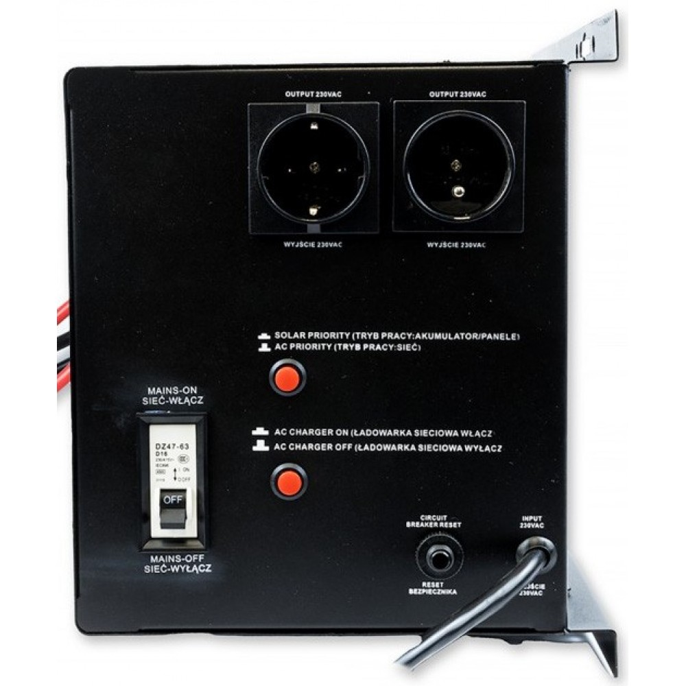 Гібридний ДБЖ/інвертор Volt Polska SINUS PRO 2400 W 12/230V 1600/2400W (3SP240012W)