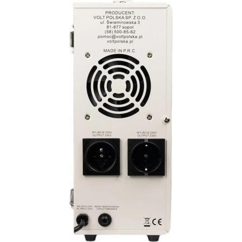 ДБЖ безперервної дії (Online) Volt Polska SINUS PRO 900 E PLUS (3SPM09012M)