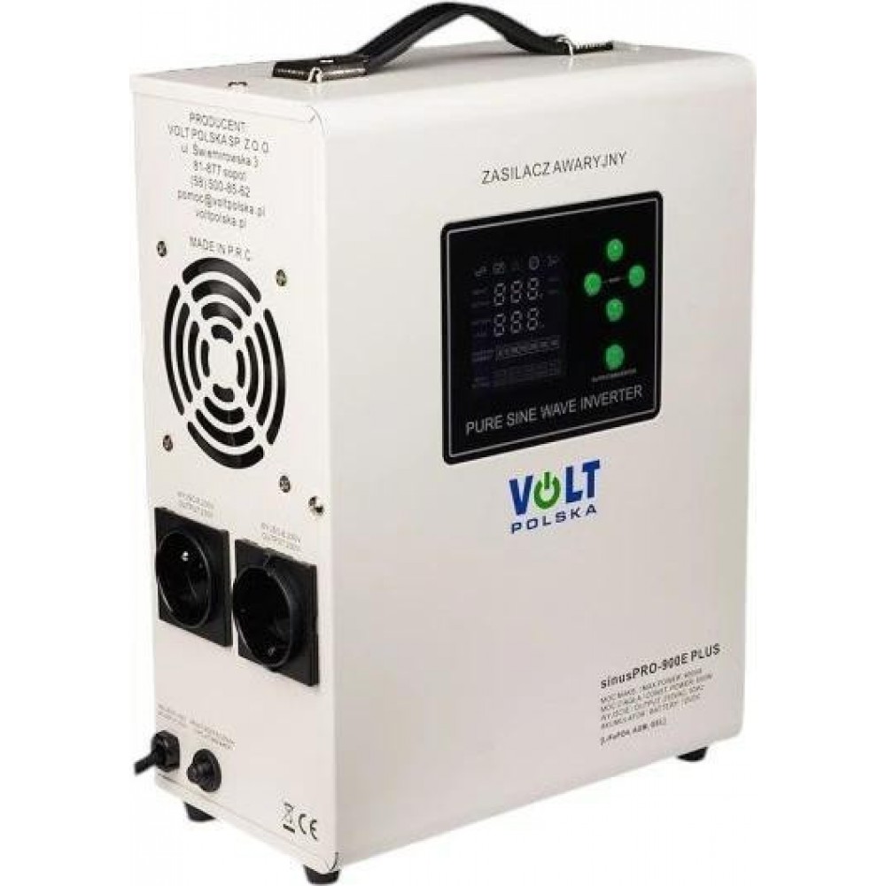 ДБЖ безперервної дії (Online) Volt Polska SINUS PRO 900 E PLUS (3SPM09012M)