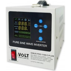 Гібридний ДБЖ/інвертор Volt Polska SINUS PRO 1100 E PLUS (3SPM11012M)