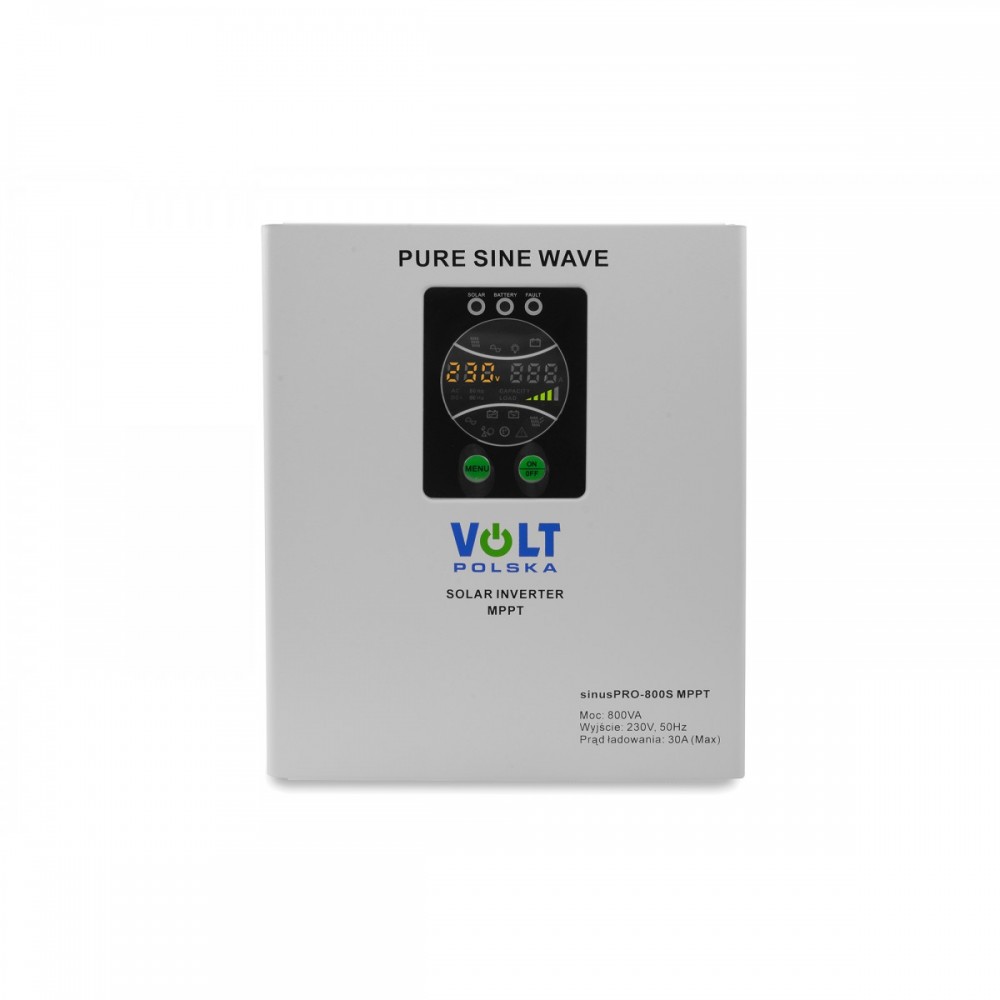 ДБЖ Volt Polska SINUS PRO 800S 12/230V (500/800W) + 30A MPPT 3SPS098012