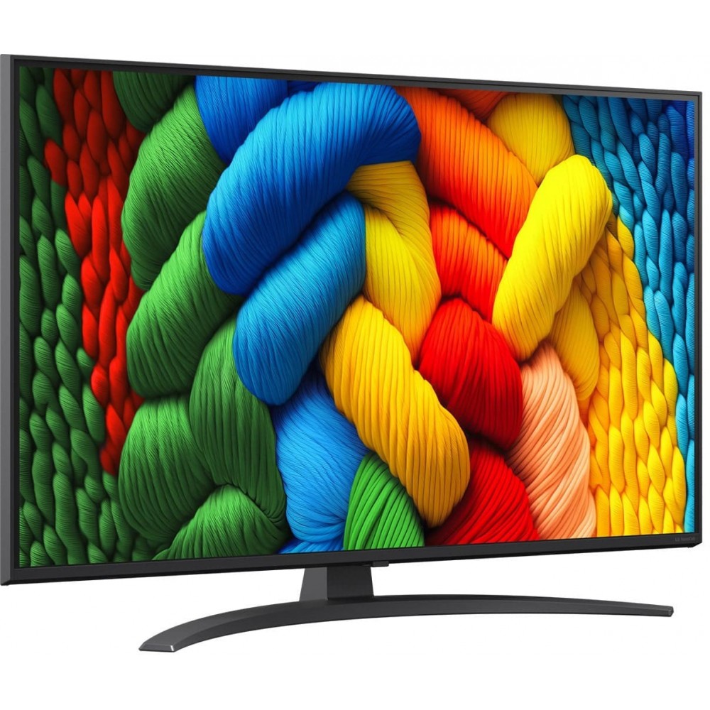 Телевізор LG 43NANO81A6A NanoCell WebOS Alpha 7 Gen 8 4K AirPlay 2 Smart TV