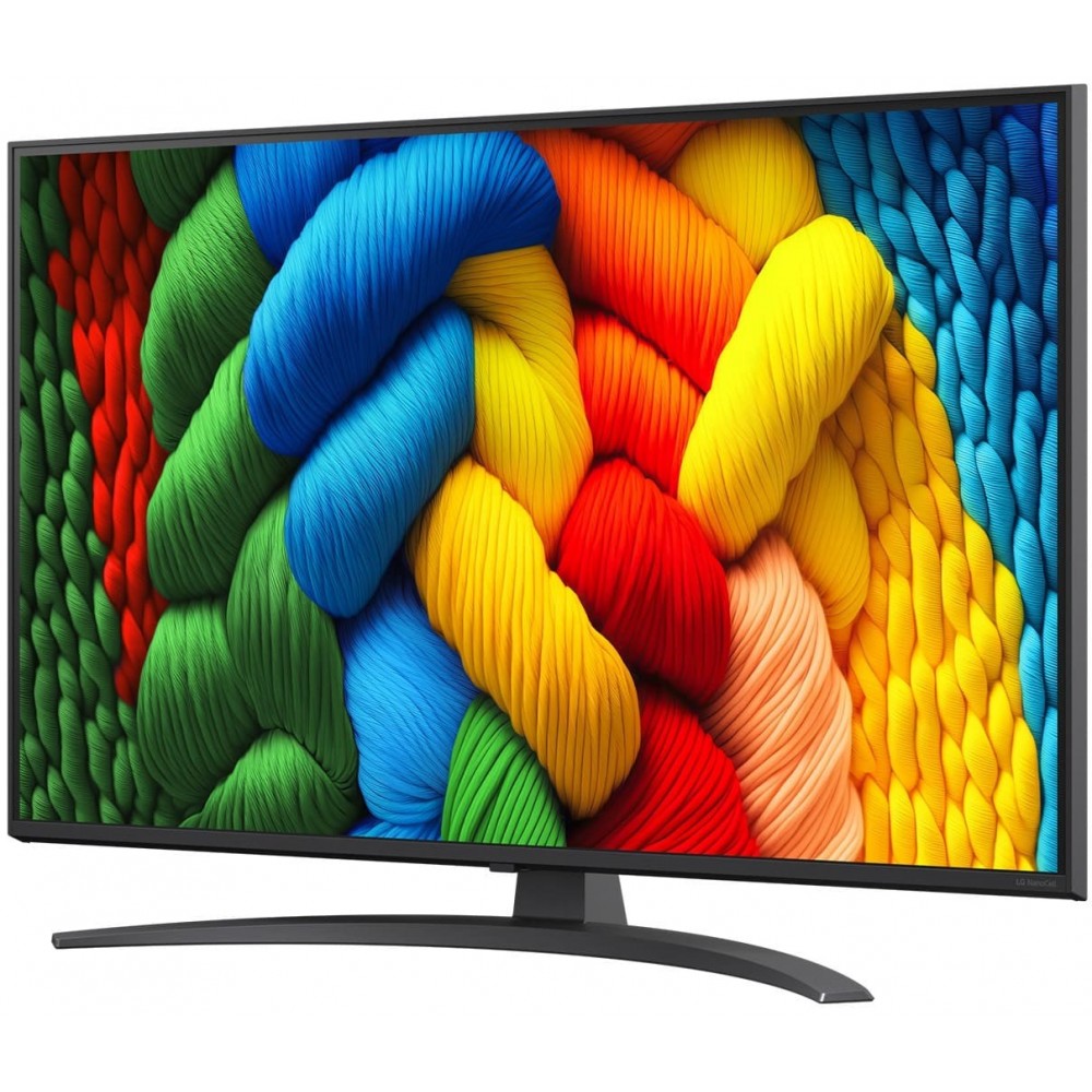 Телевізор LG 43NANO81A6A NanoCell WebOS Alpha 7 Gen 8 4K AirPlay 2 Smart TV