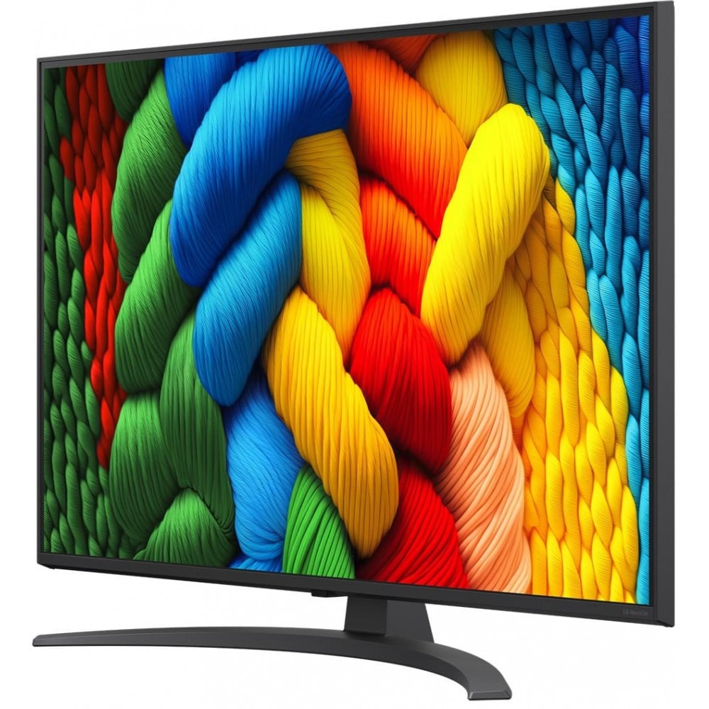 Телевізор LG 43NANO81A6A NanoCell WebOS Alpha 7 Gen 8 4K AirPlay 2 Smart TV