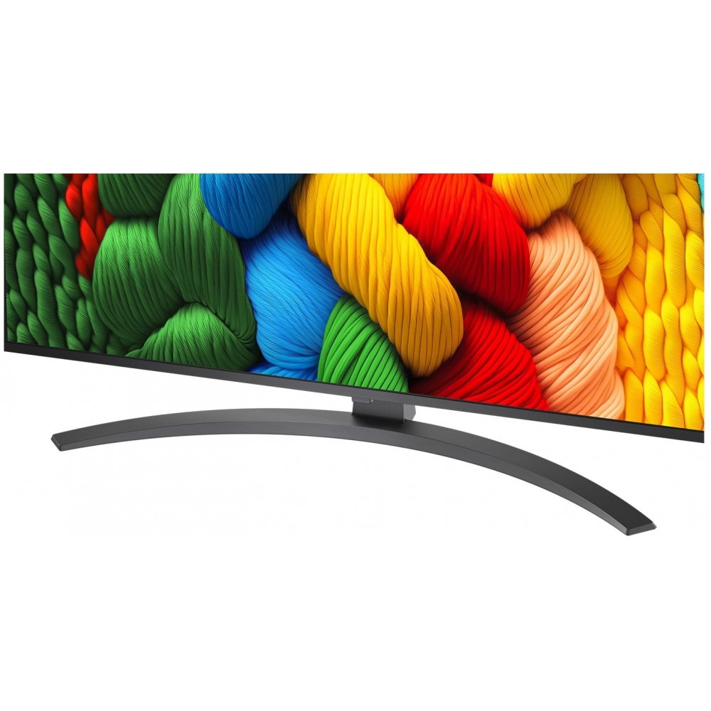 Телевізор LG 43NANO81A6A NanoCell WebOS Alpha 7 Gen 8 4K AirPlay 2 Smart TV