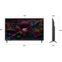 Телевізор LG 43UA751C0LA 4K Dolby Digital AirPlay 2 (2025)