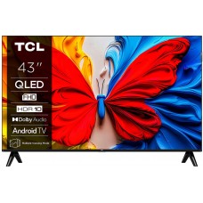 Телевізор TCL 43V5C QLED 4K Full HD Android TV (2025)