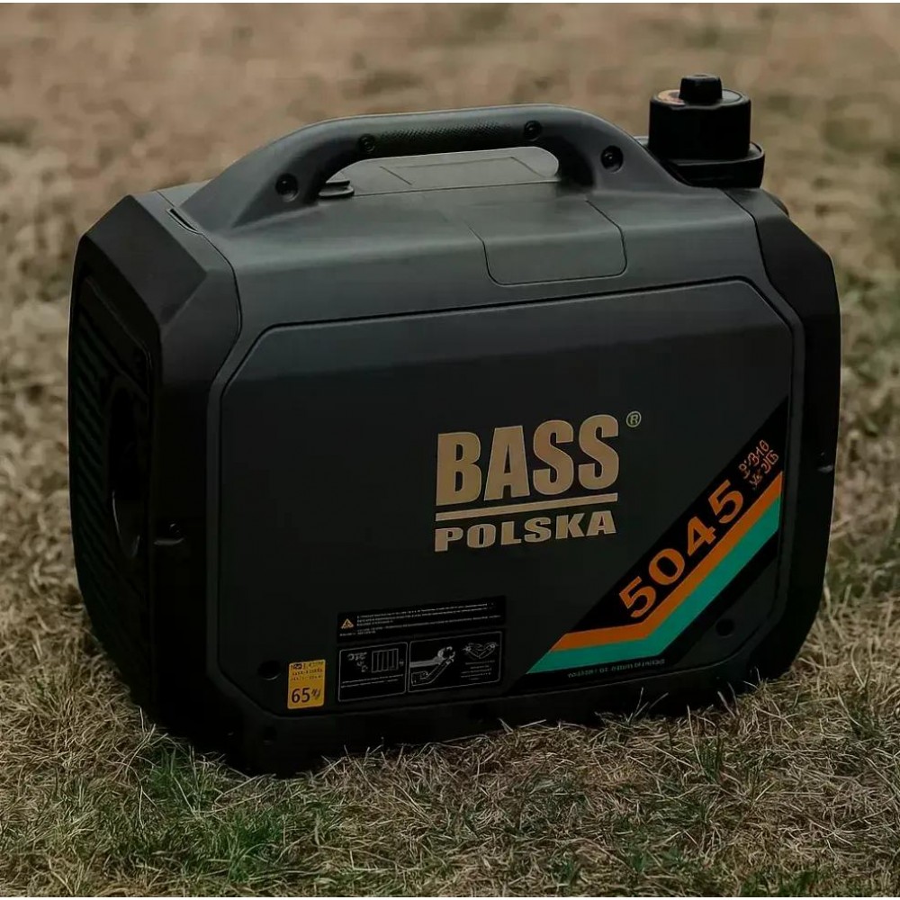 Генератор інверторний Bass Polska 5045 3.5 кВт — бензиновий, чистий синус, для будинку та техніки
