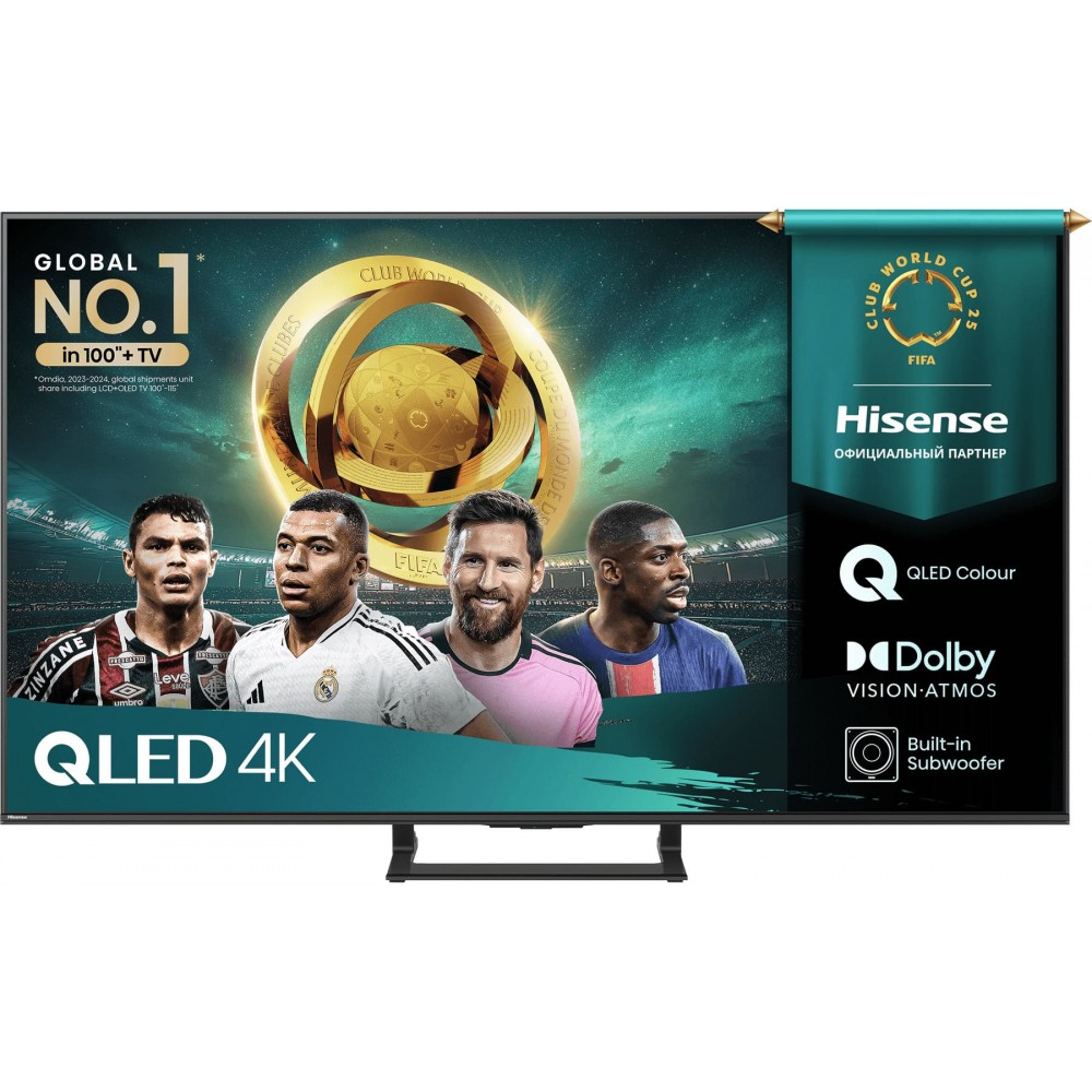Телевізор Hisense 55A7Q QLED 4K Dolby Vision VIDAA (2025)