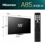 Телевізор Hisense 55A85N OLED 4K Ultra HD Dolby Vision 120 Гц
