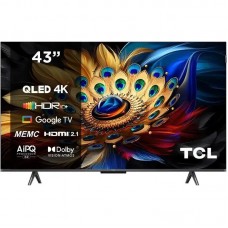 Телевізор TCL 43C655 QLED 4K Google TV