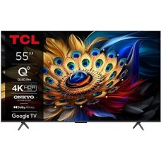 Телевізор TCL 55C655 QLED 4K Google TV (2024)