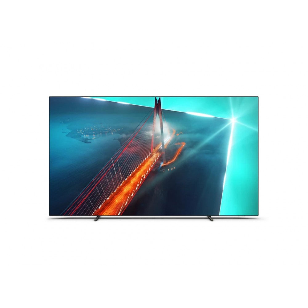 Телевізор Philips 55OLED708/12 4K, Google TV, Dolby Atmos, Ambilight, 120 Гц