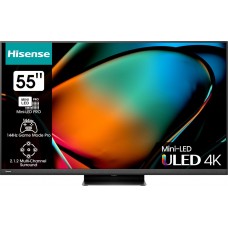Телевізор Hisense 55U8KQ QLED, Mini LED, Subwoofer, 120 Гц