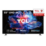Телевізор TCL 55V6C UHD 4K Google TV Dolby Atmos (2025)