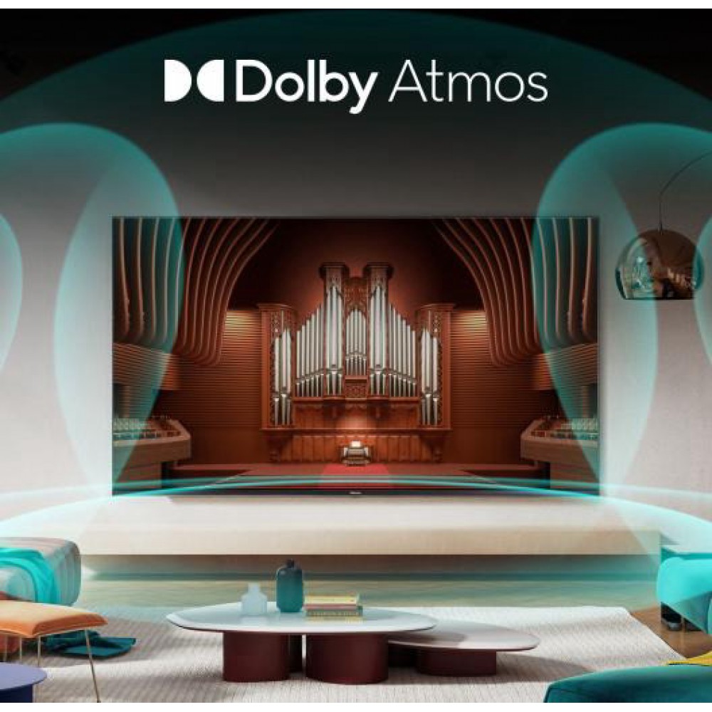 Телевізор Hisense 58E77NQ QLED 4K Dolby Atmos VIDAA Smart OS