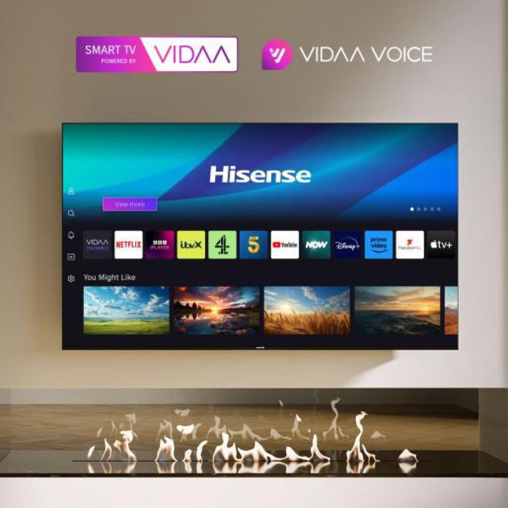 Телевізор Hisense 58E77NQ QLED 4K Dolby Atmos VIDAA Smart OS