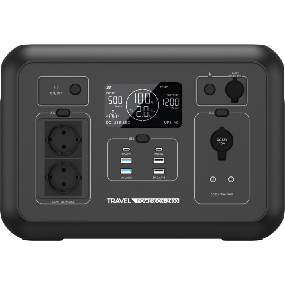 Зарядна станція Volt Polska Travel Powerbox 2400 (5TBBNX1200)