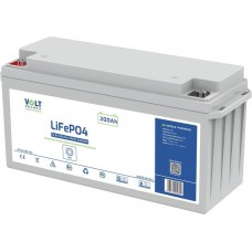 Акумулятор для ДБЖ/інвертора Volt Polska LiFePO4 12,8V 200Ah BMS (6AKLI20212)