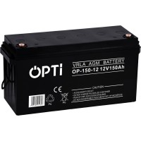 Акумулятор для ДБЖ/інвертора Volt Polska OPTI AGM 12V 150Ah (6AKUV150AG)
